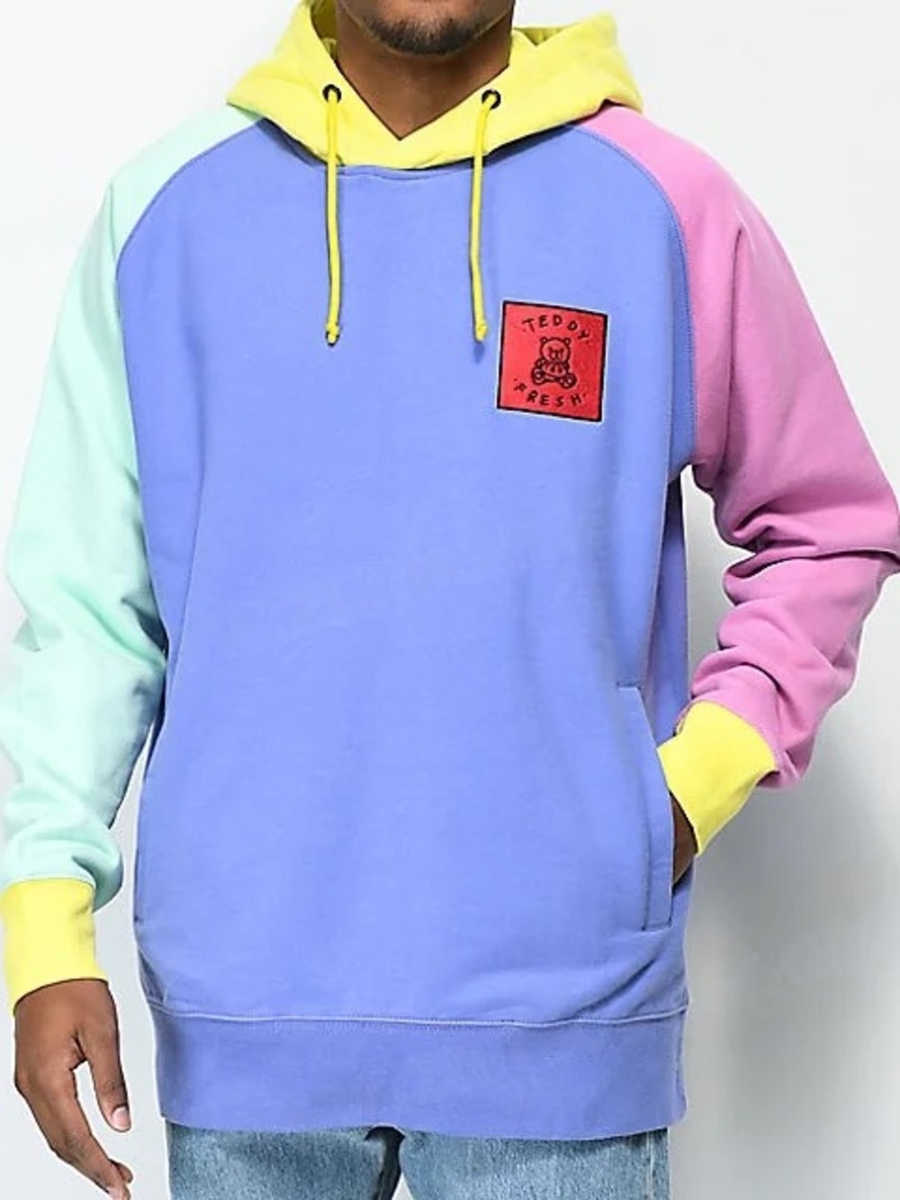 Teddy Fresh Colorblock Sweater - Picture 4 of 6